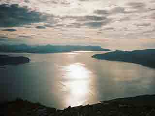 Glass sound at Malangen crossroads (From Rundtinden, Norway) (APS)