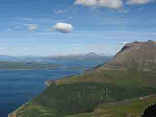 Kvaløya, Tromsø, Bentsjordtinden (From Blåruttinden, Norway)