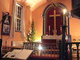 Christmas pre-concert light and hope (Malangen kirke, Mortenhals, Norway)