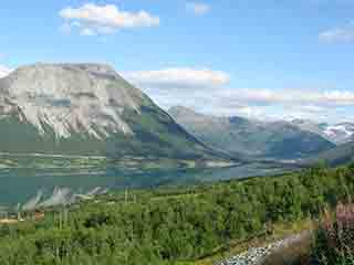 Summer reflections of Perstinden (From Bergneset, Norway)