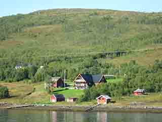 Life is a gift, in a house by the sea (Larseng, Norway)