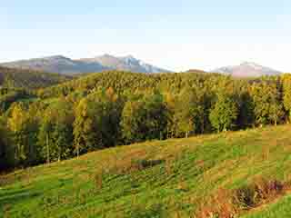 Converging and contrasting slopes (Near Litjevatnet, Norway)