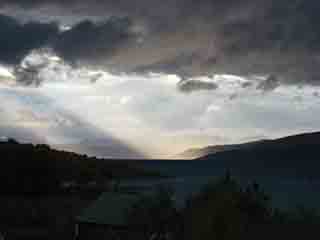 He lights the way through the storm 2 (From near Vikran, Norway)