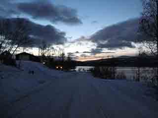 Blue near-sunrise begins Polar Night (From Mestervik, Norway)