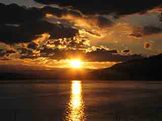 Second Coming sunset over Kvaløya 2 (From near Sand, Norway)