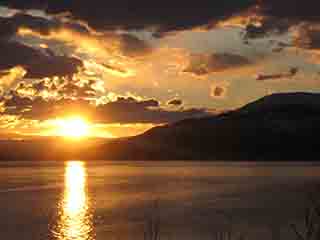 Second Coming sunset over Kvaløya 3 (From near Sand, Norway)