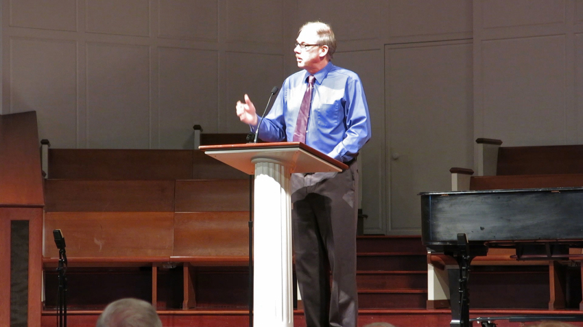 René Clausen speaks on compositional process, The Cloths of Heaven (Segment 1) (Wheaton, IL, USA)